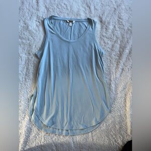 Banana Republic Light Blue Sandwash Modal Tank